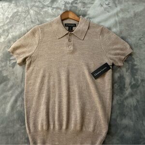 Christian Lacroix Beige Polo Shirt